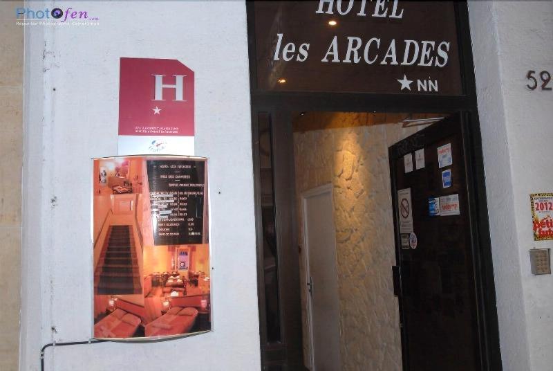 Hotel Les Arcades Руан Экстерьер фото